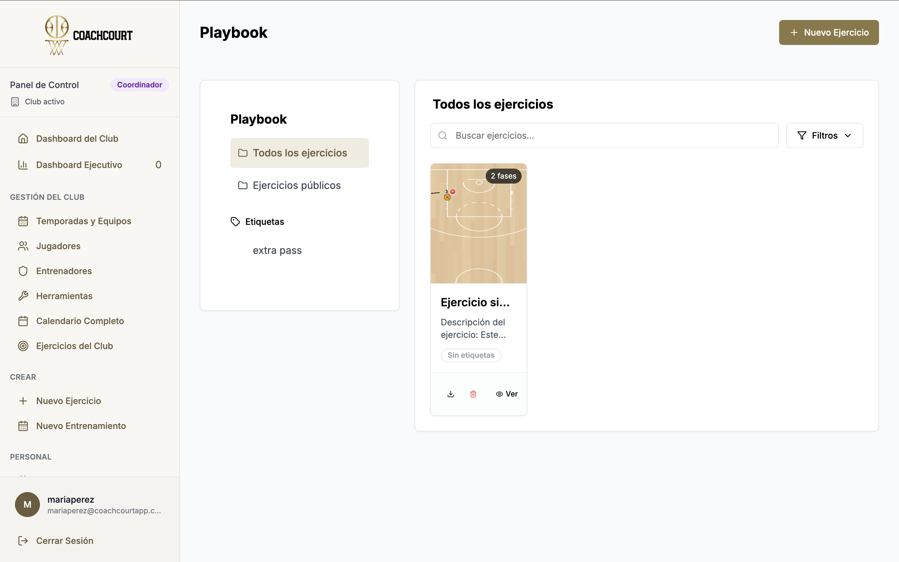 Playbook y ejercicios